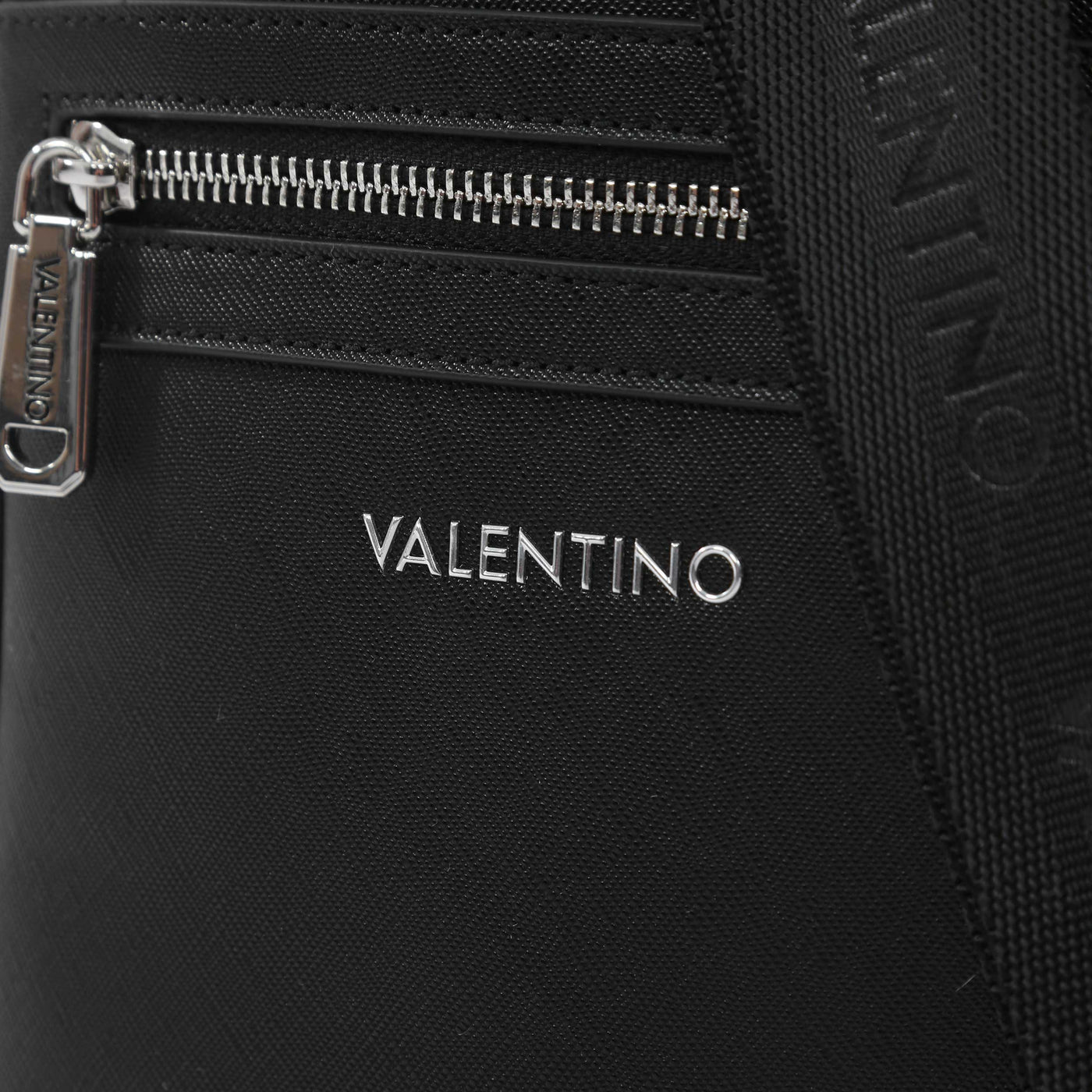 Valentino Bags Marnier Flight Bag in Black Logo