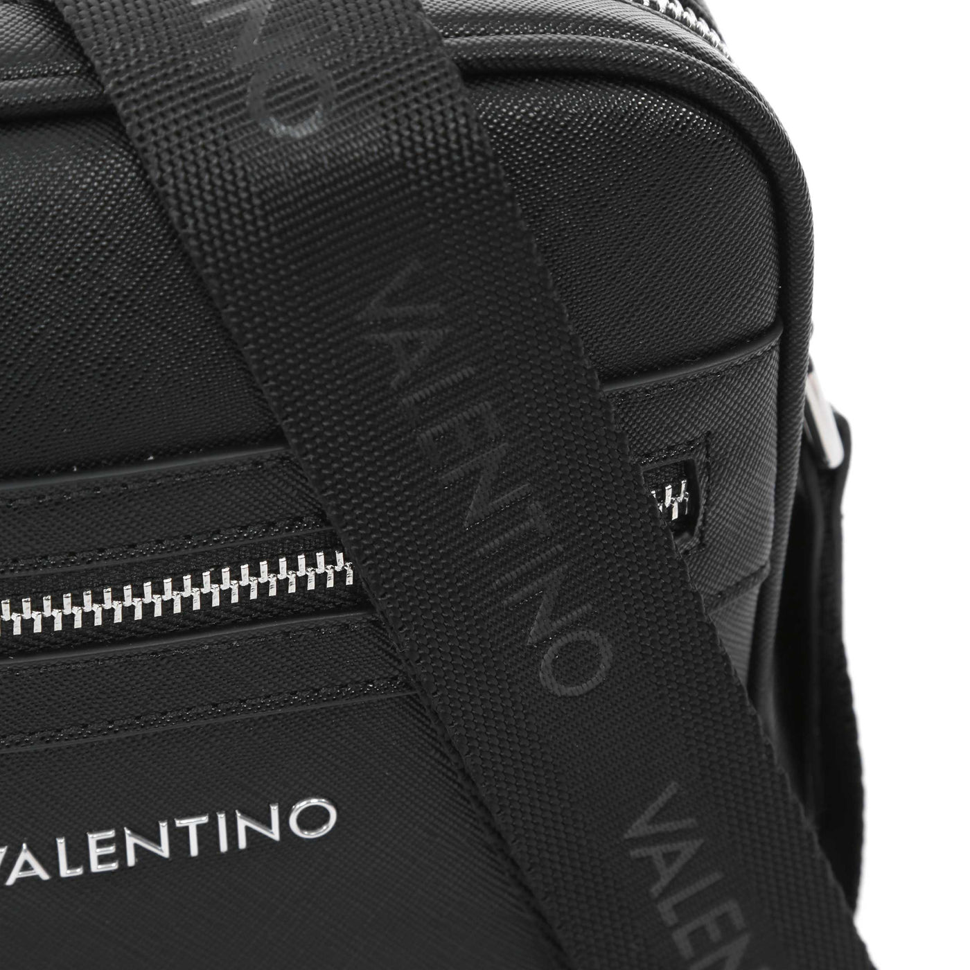 Valentino Bags Marnier Flight Bag in Black Strap