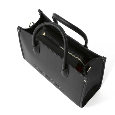 Valentino Bags Neasy RE Tote Shopper Bag in Black Birdseye