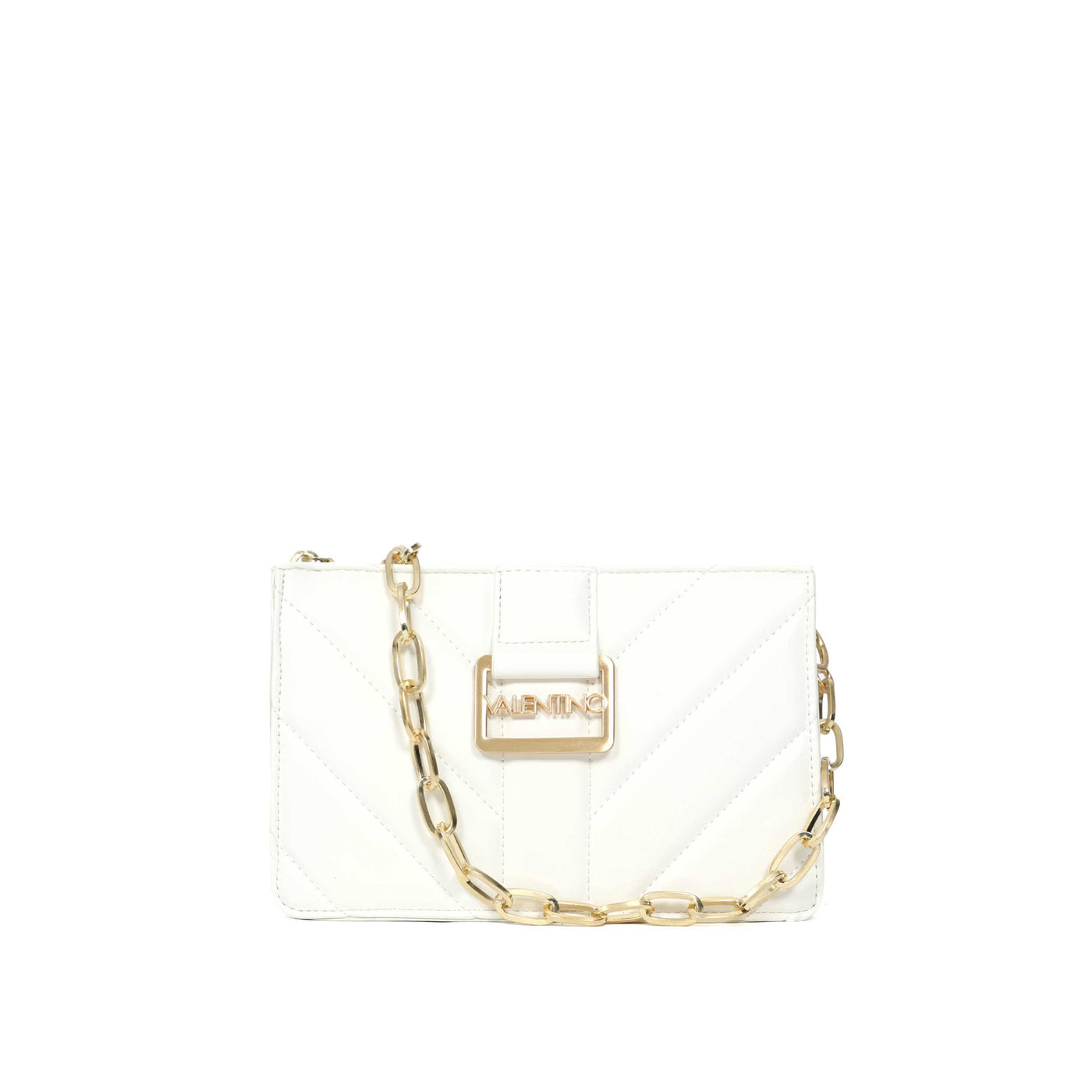 Valentino Bags Oaxaca Ladies Shoulder Bag in White Front