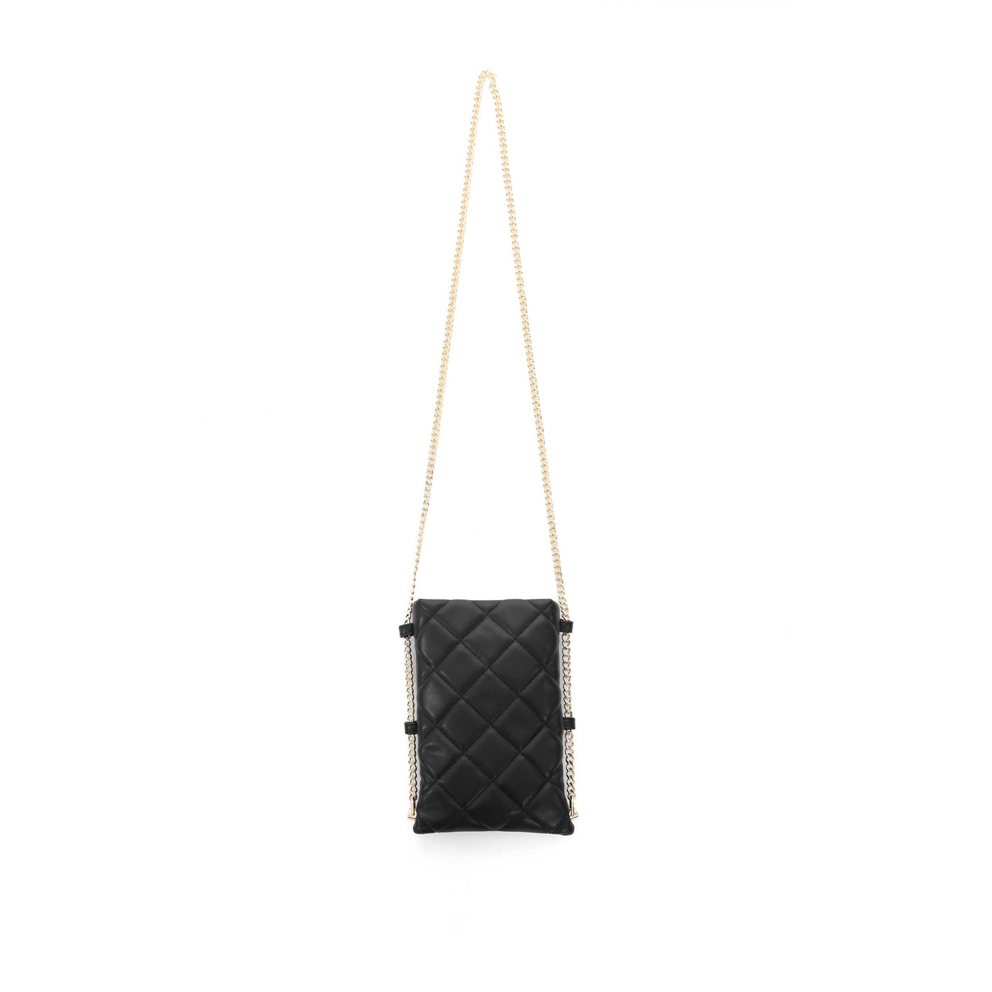 Valentino Bags Ocarina Ladies Shoulder Strap Bag in Black Back
