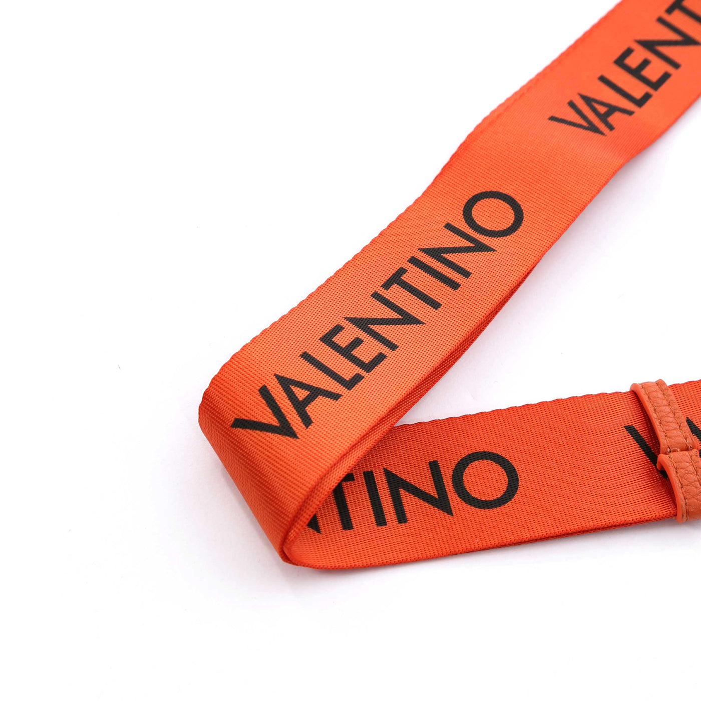 Valentino Bags Pattie Camera Bag in Arancio Orange Strap