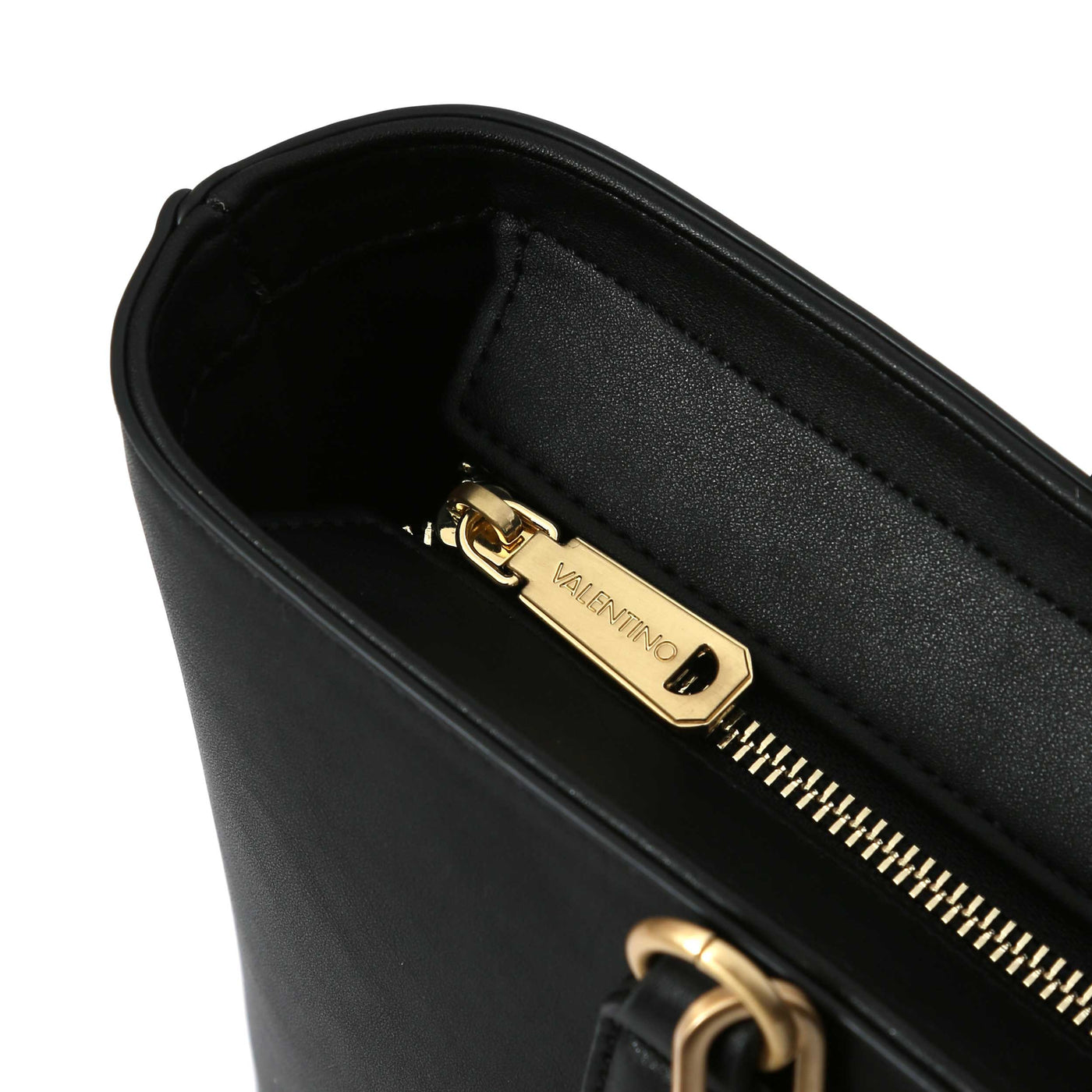Valentino Bags Princesa Ladies Shopper Bag in Black Zip