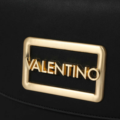 Valentino Bags Princesa Ladies Shoulder Bag in Black Logo