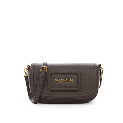 Valentino Bags Snowy RE Ladies Flap Bag in Brown Strap