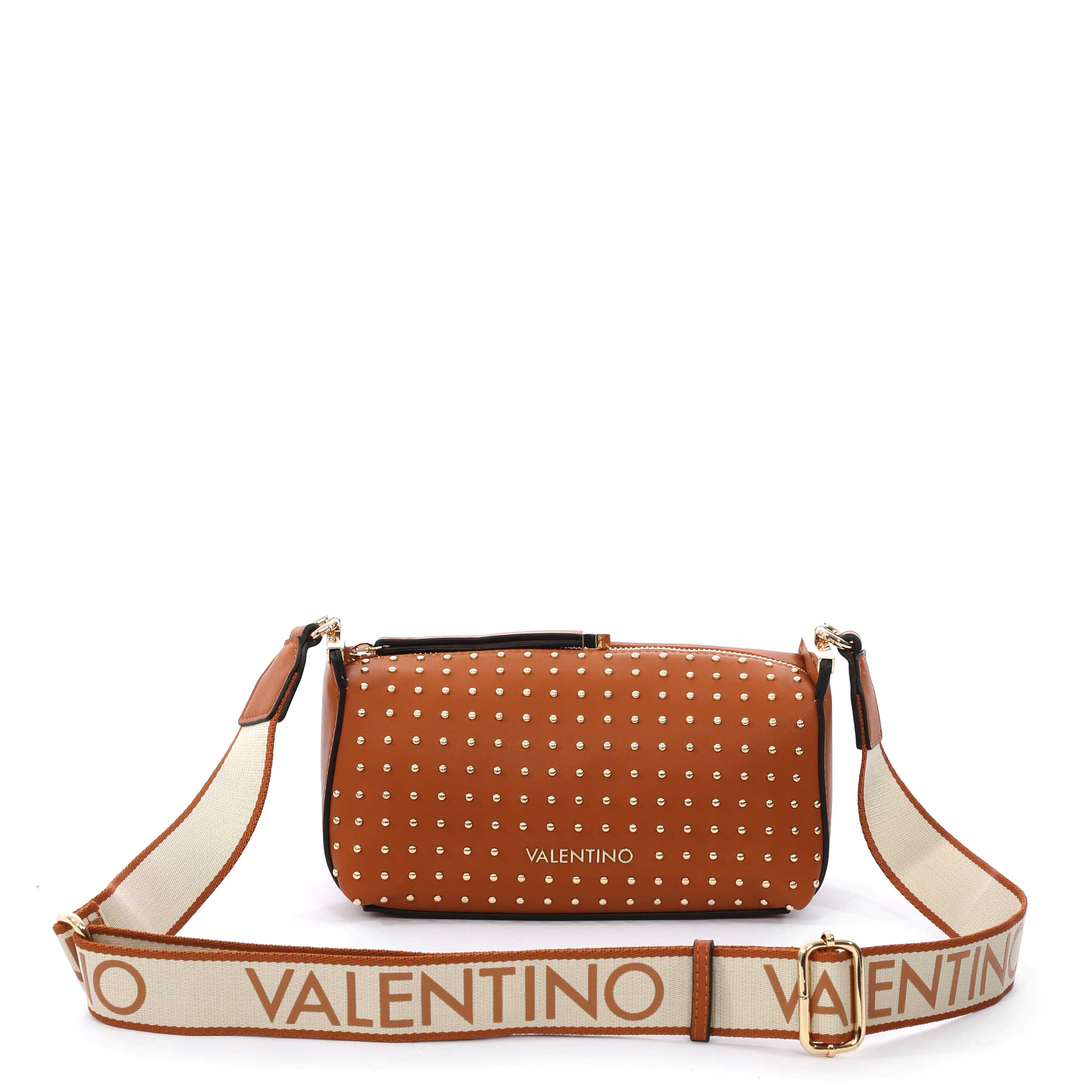 Valentino Bags Song Ladies Cross Body Bag in Cuoio Tan