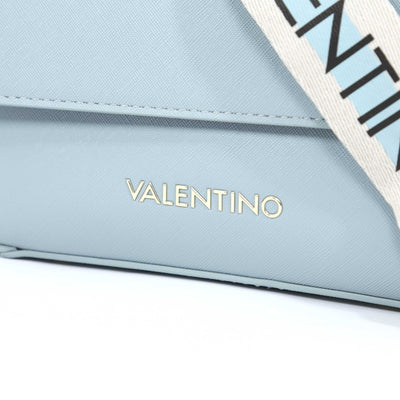 Valentino Bags V Zero RE Ladies Shoulder Bag in Polvere Blue Logo
