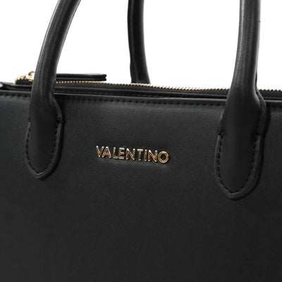 Valentino Bags Zermatt RE Ladies Tote Bag in Black Logo