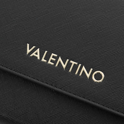 Valentino Bags Zero RE Ladies Cross Body Purse in Black Logo