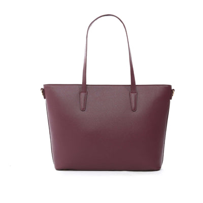 Valentino Bags Zero RE Tote Shopper Bag in Plum Back