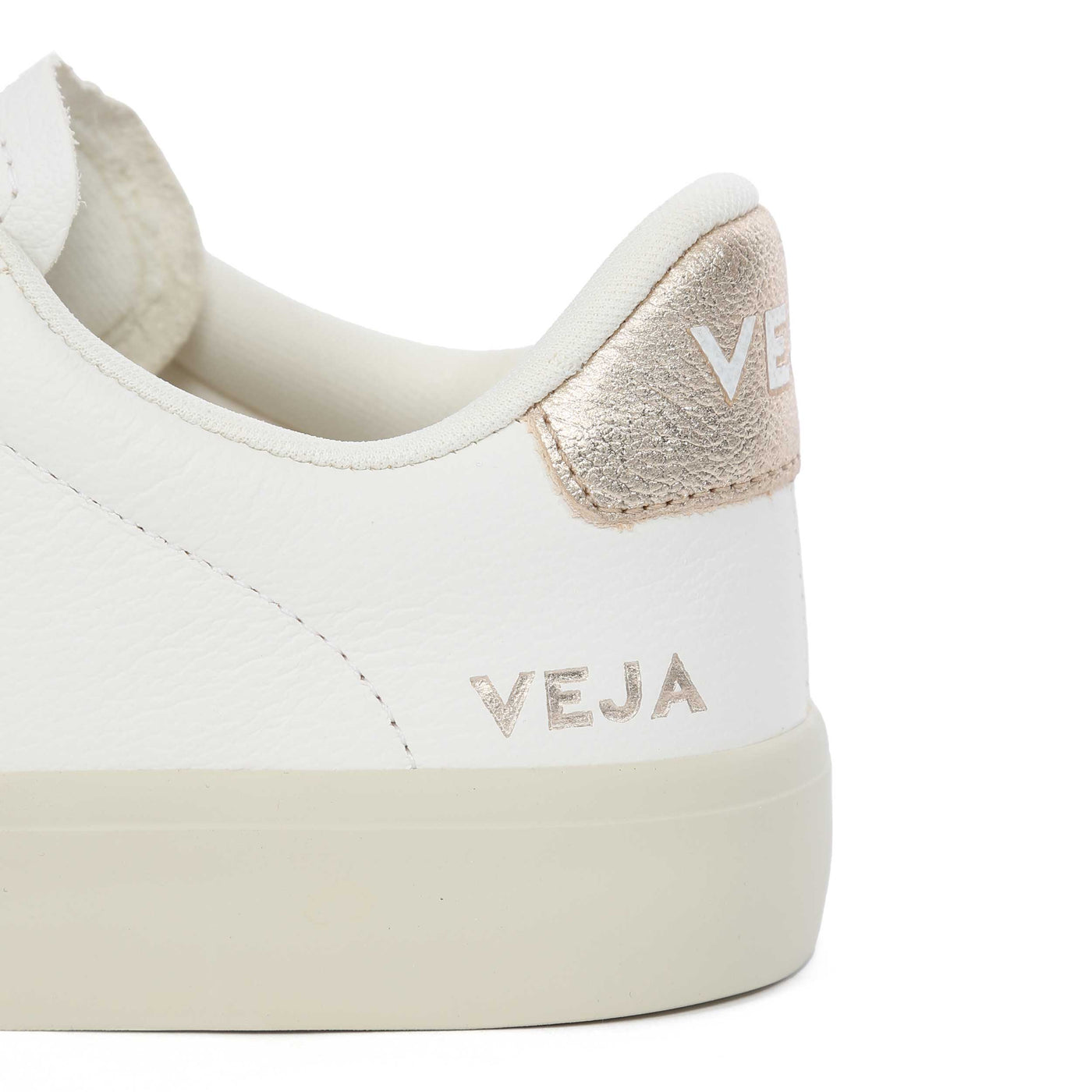 Veja Campo Ladies Trainer in Extra White & Platine Branding