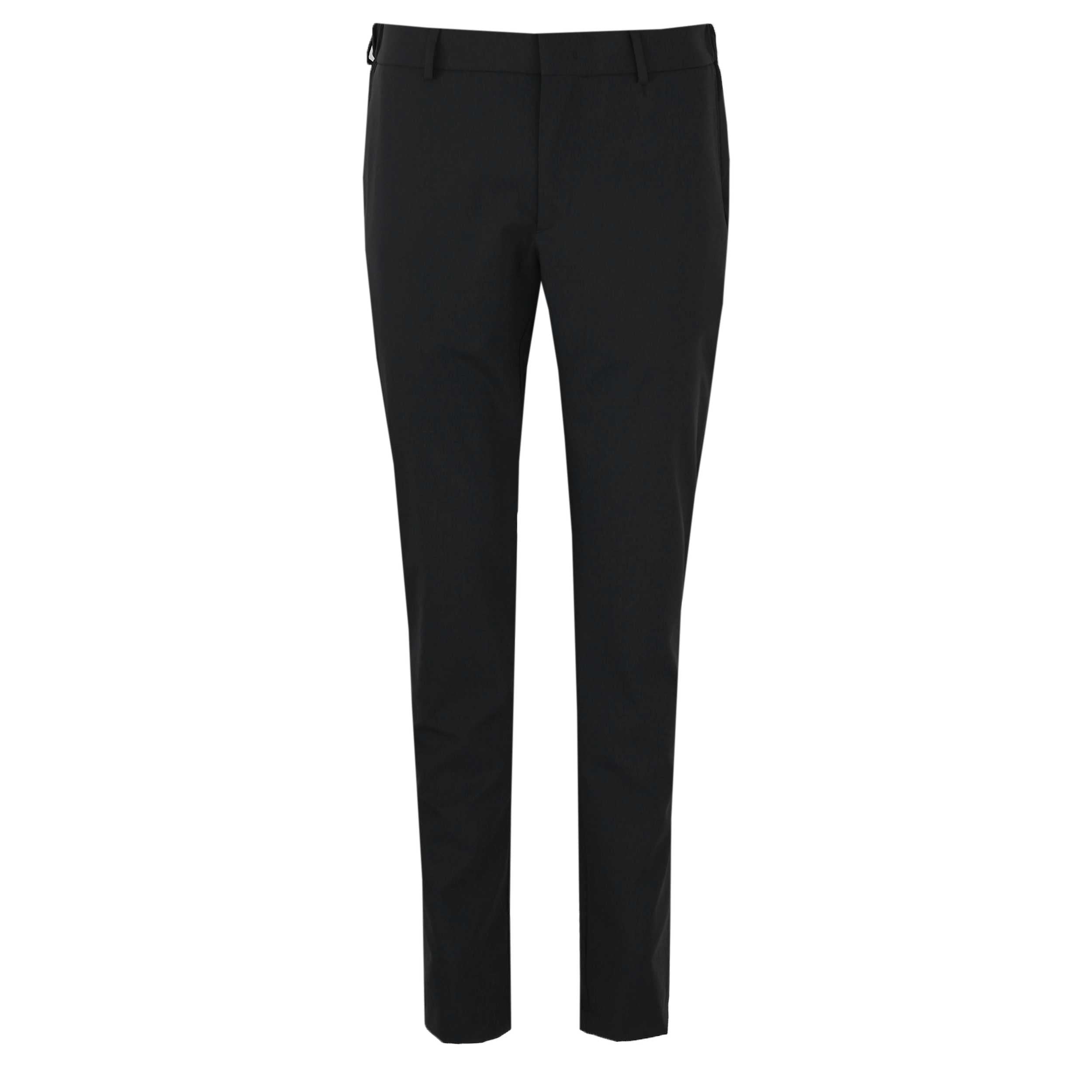 Wahts Brett Tech Stretch Travel Trouser in Pure Black