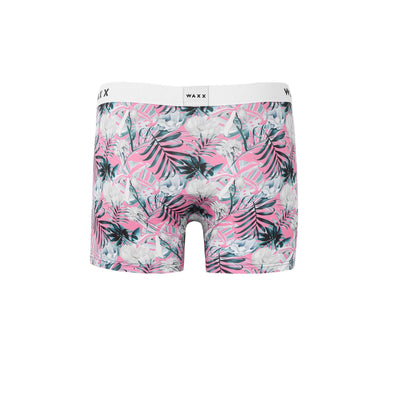 Waxx Honolulu Boxer Short in Pink Back