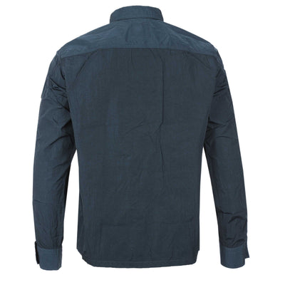 BOSS Laio Overshirt in Open Green Back