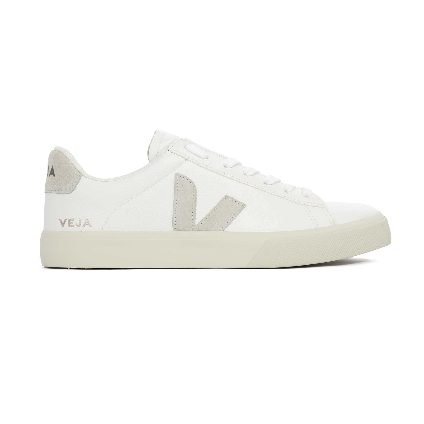 Veja Campo Trainer in Extra White & Natural Suede