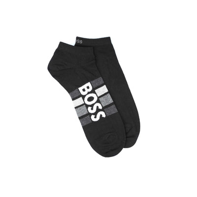 BOSS 2P AS Stripe CC Sock in Black