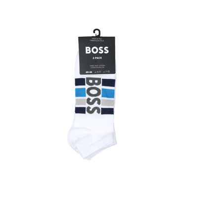 BOSS 2P AS Stripe CC Sock in White