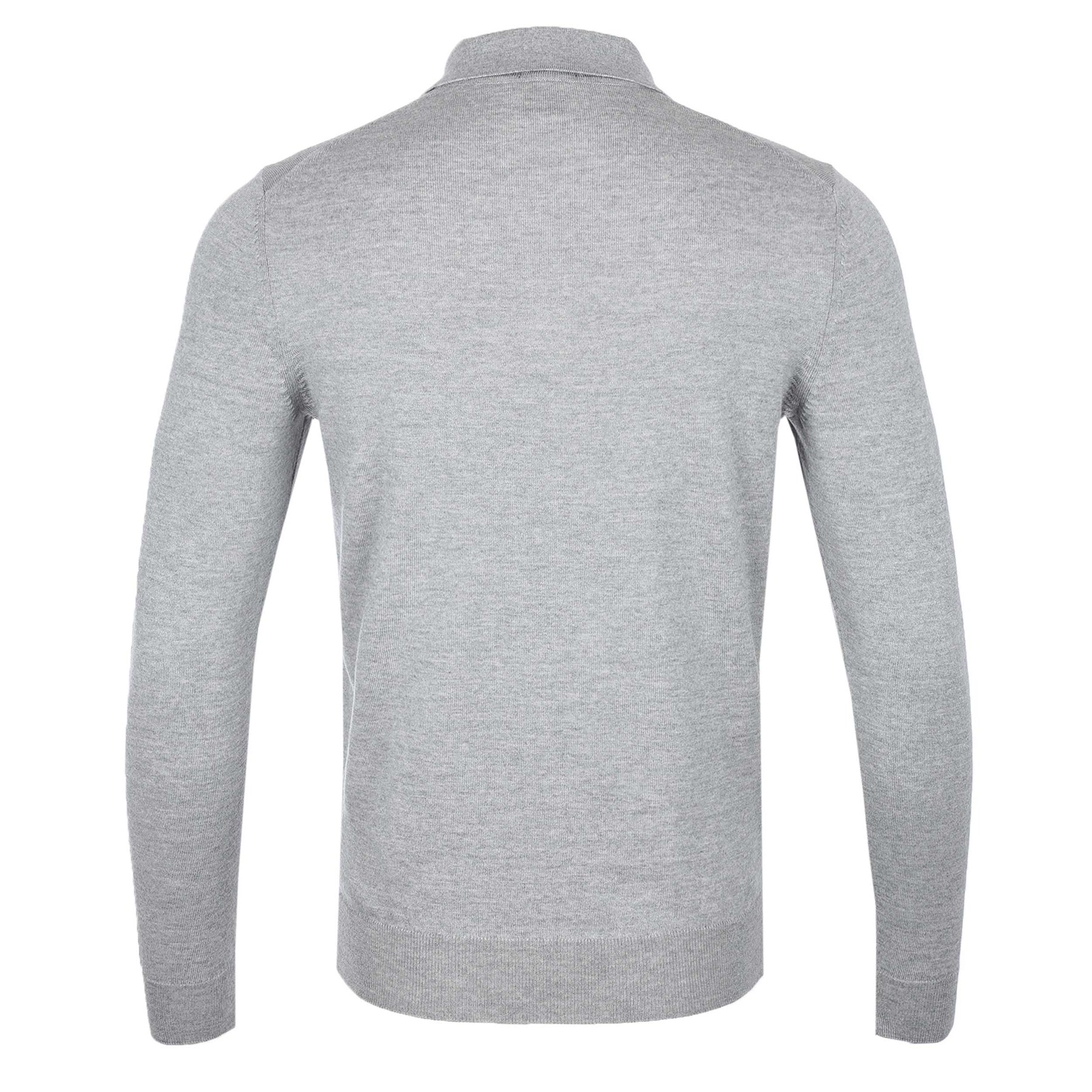 BOSS Mens Bono-L Embroidered-logo polo sweater in virgin BOSS Mens Bono-L Embroidered-logo polo sweater in virgin