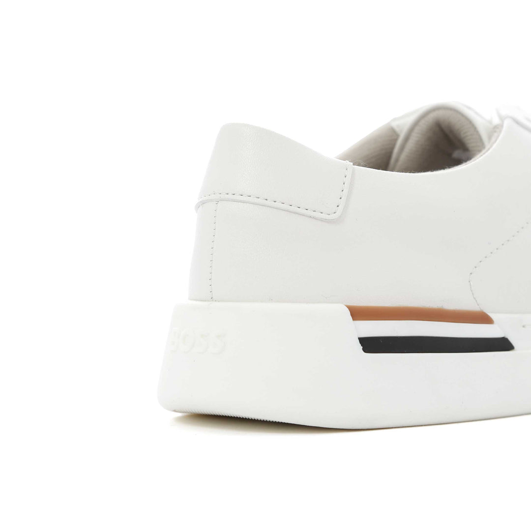 BOSS Clint Tenn ltfy Trainer in White BOSS Norton Barrie