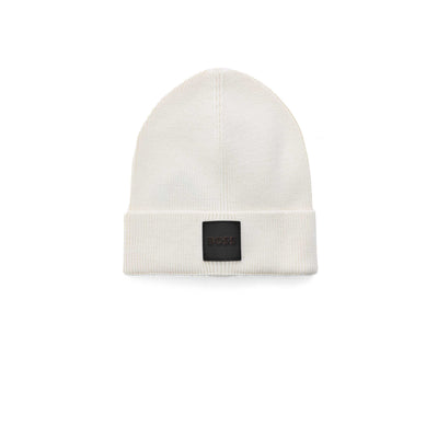 BOSS Foxxy 1 Beanie Hat in Natural