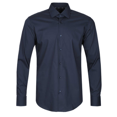 BOSS H JOE Kent C1 214 Shirt in Navy