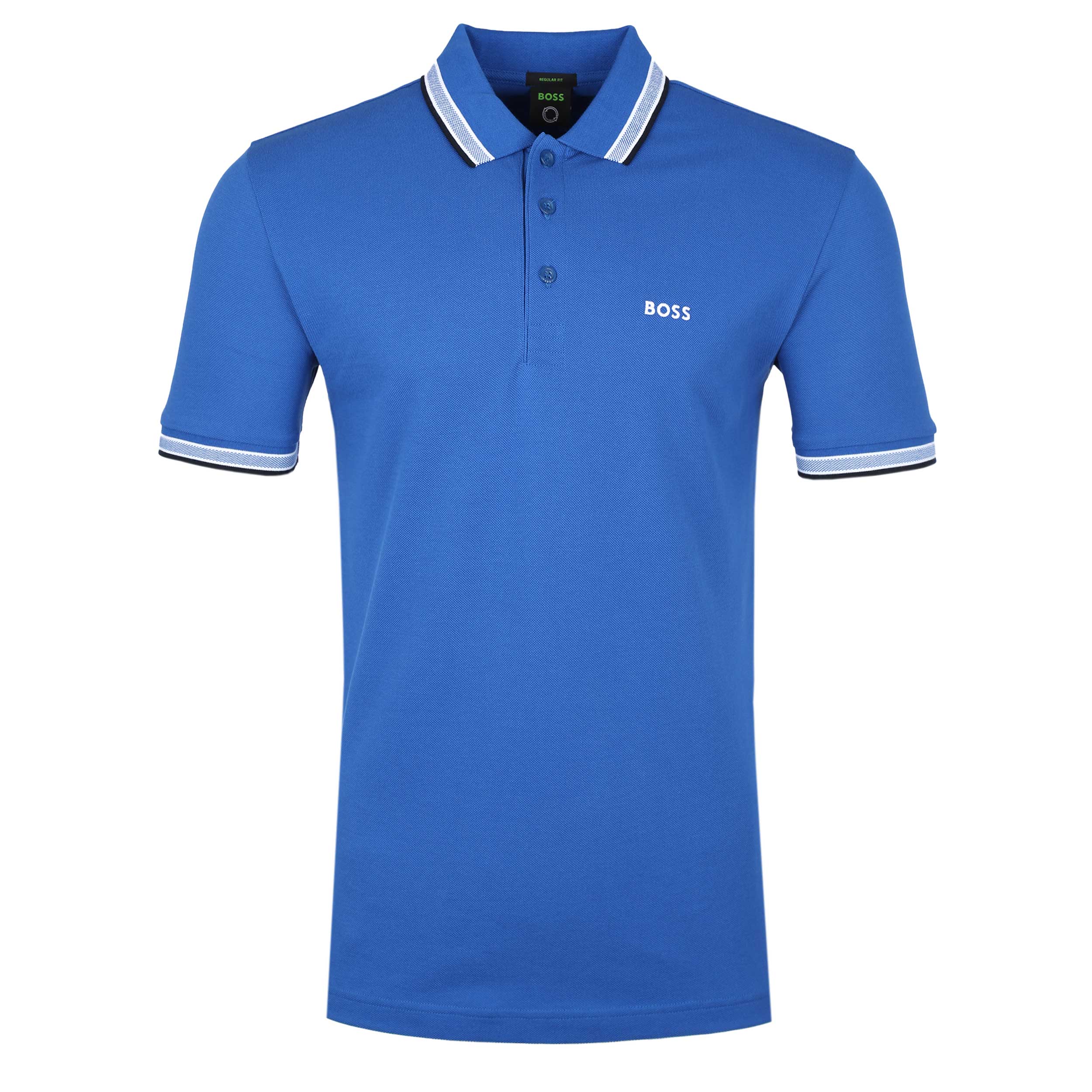 BOSS Paddy Polo Shirt in Bright Blue