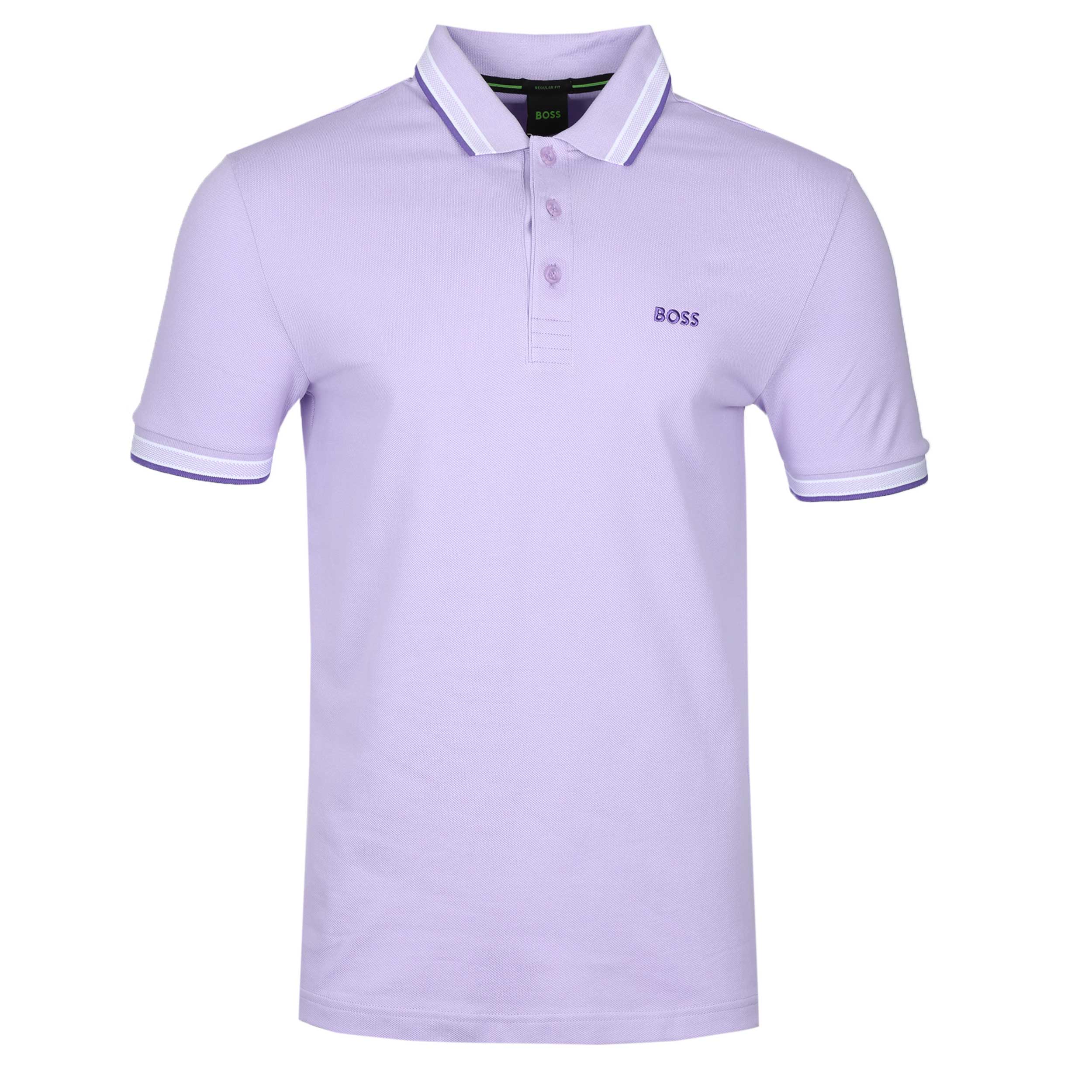 BOSS Paddy Polo Shirt in Lilac
