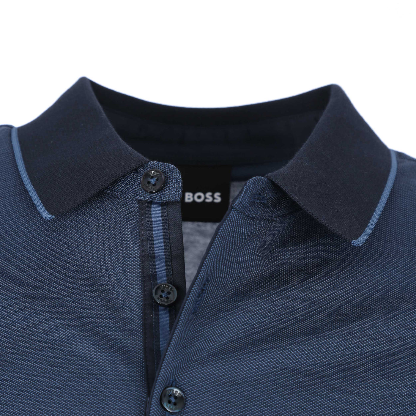 BOSS Prout 28 Polo Shirt in Dark Blue