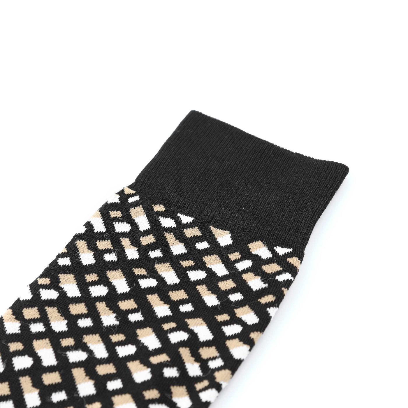 BOSS RS Monogram MC Sock in Black Cuff