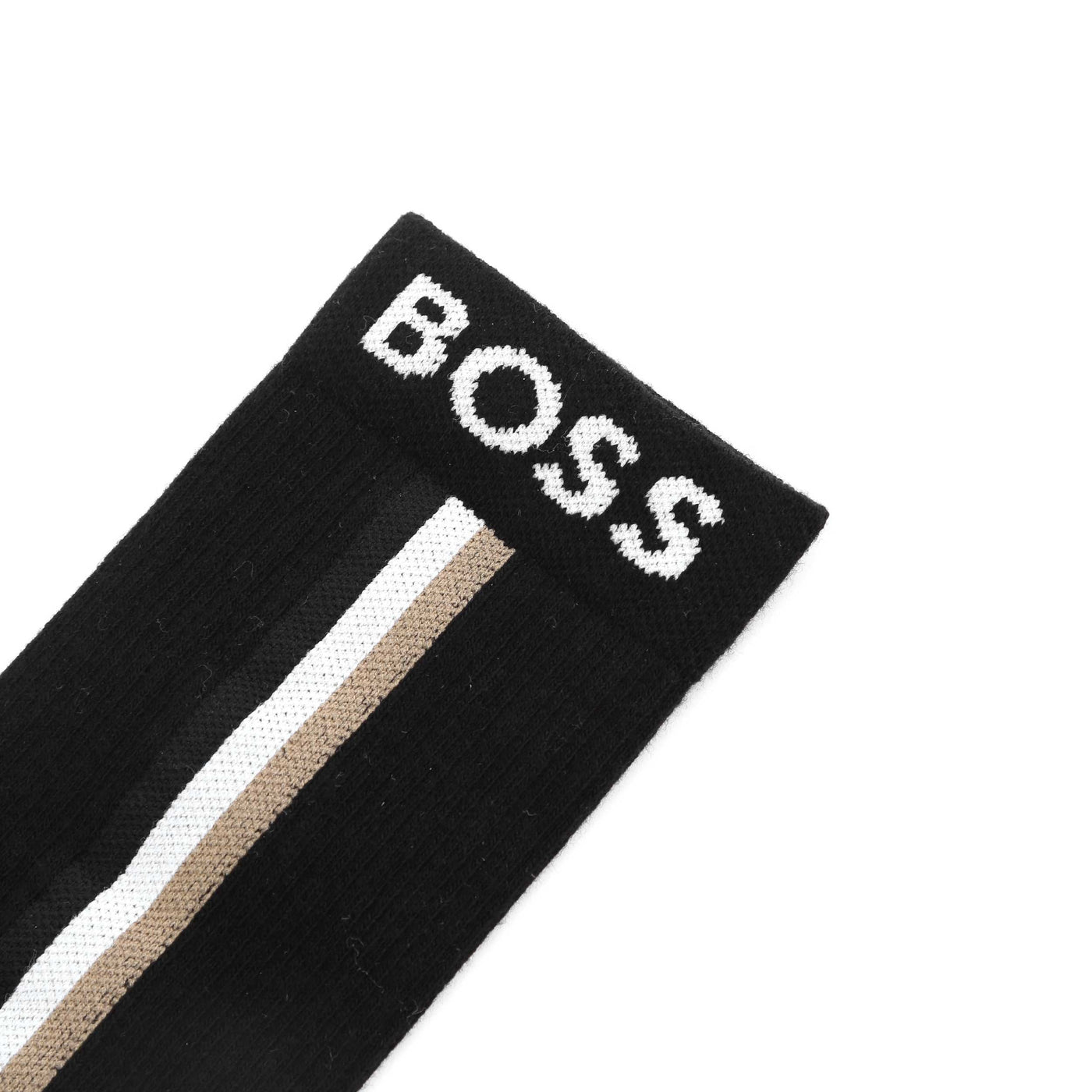 BOSS RS Rib Iconic CC Sock in Black