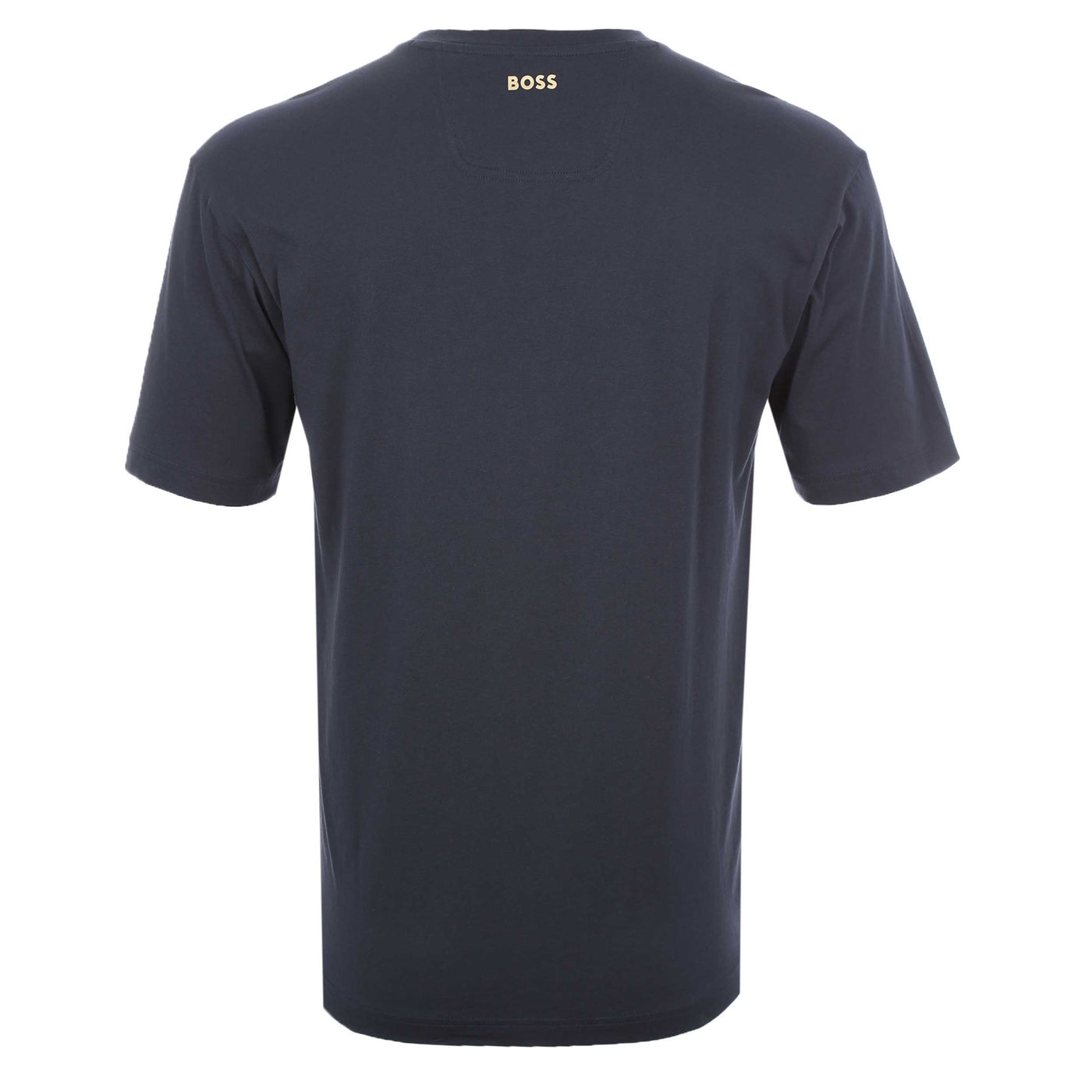 BOSS Tee 1 T-Shirt in Navy & Gold