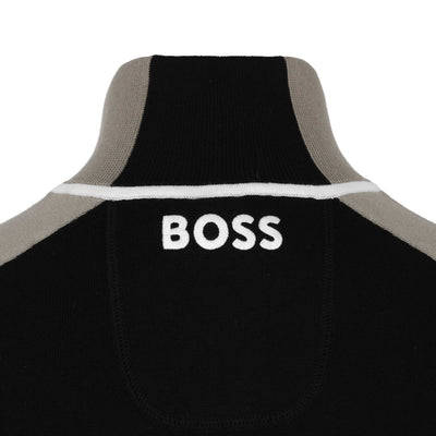 BOSS Zaylor Knitwear in Black & White