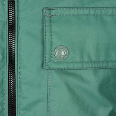 Belstaff Tonal Tour Overshirt in Steel Green
