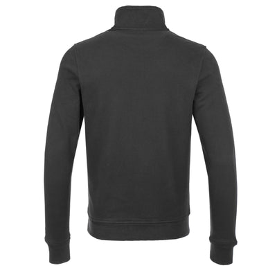 Belstaff Quarter Zip Sweat Top in Black