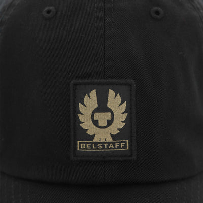 Belstaff Phoenix Logo Cap in Black