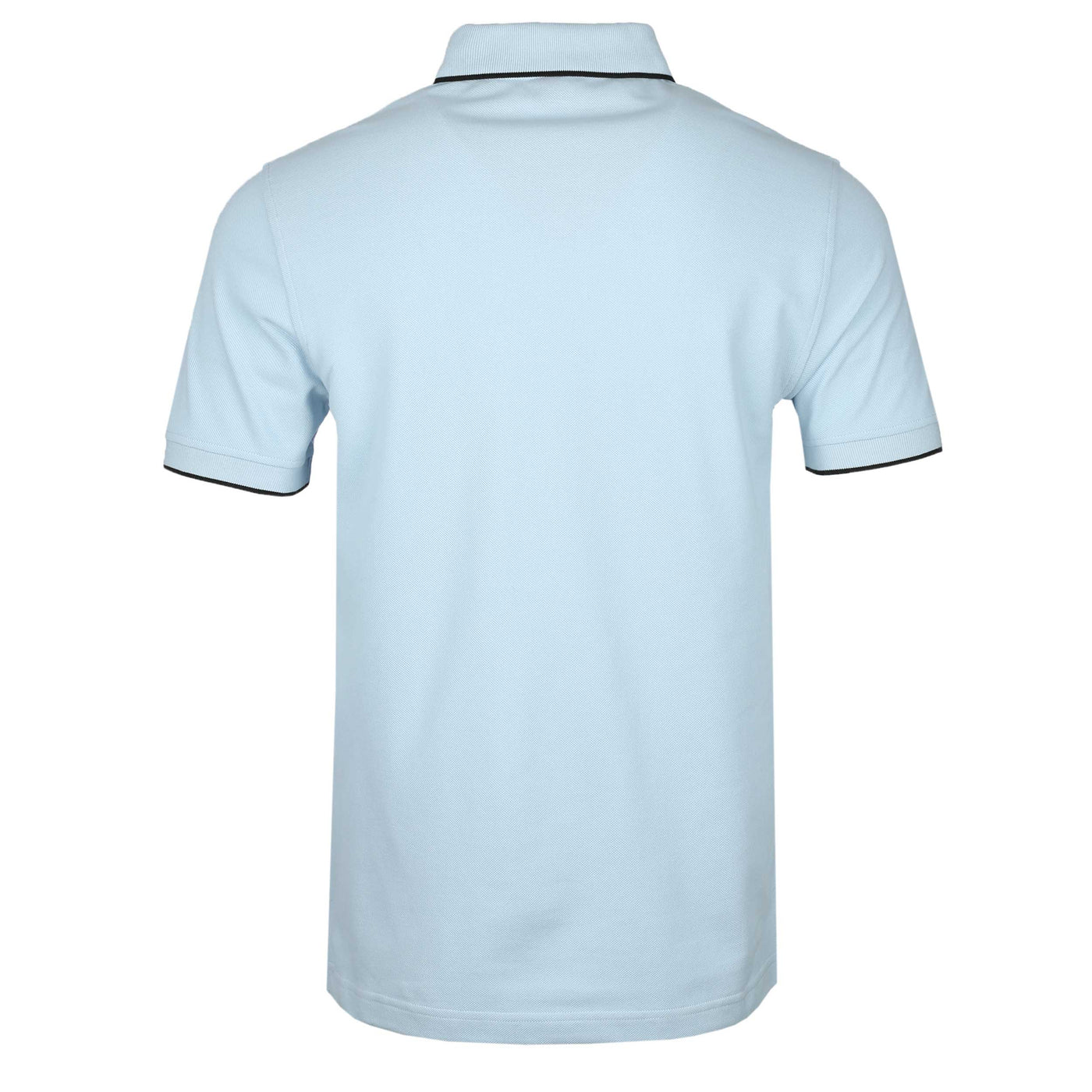 Belstaff Tipped Polo Shirt in Sky Blue