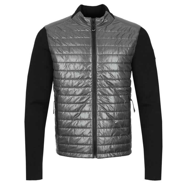 Belstaff Veer Zip Cardigan Knitwear in Black Belstaff Norton Barrie