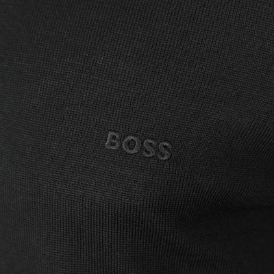 BOSS Bono L Knitwear in Black Logo