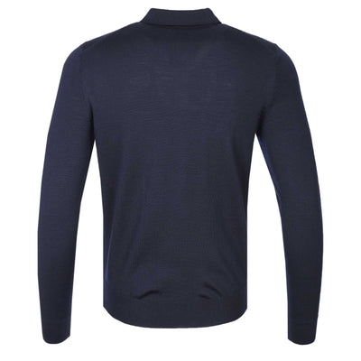 BOSS Bono L Knitwear in Navy Back