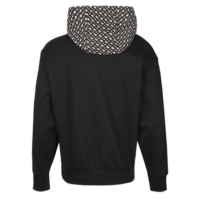 BOSS Sullivan 06 Hooded Sweat Top in Black Back