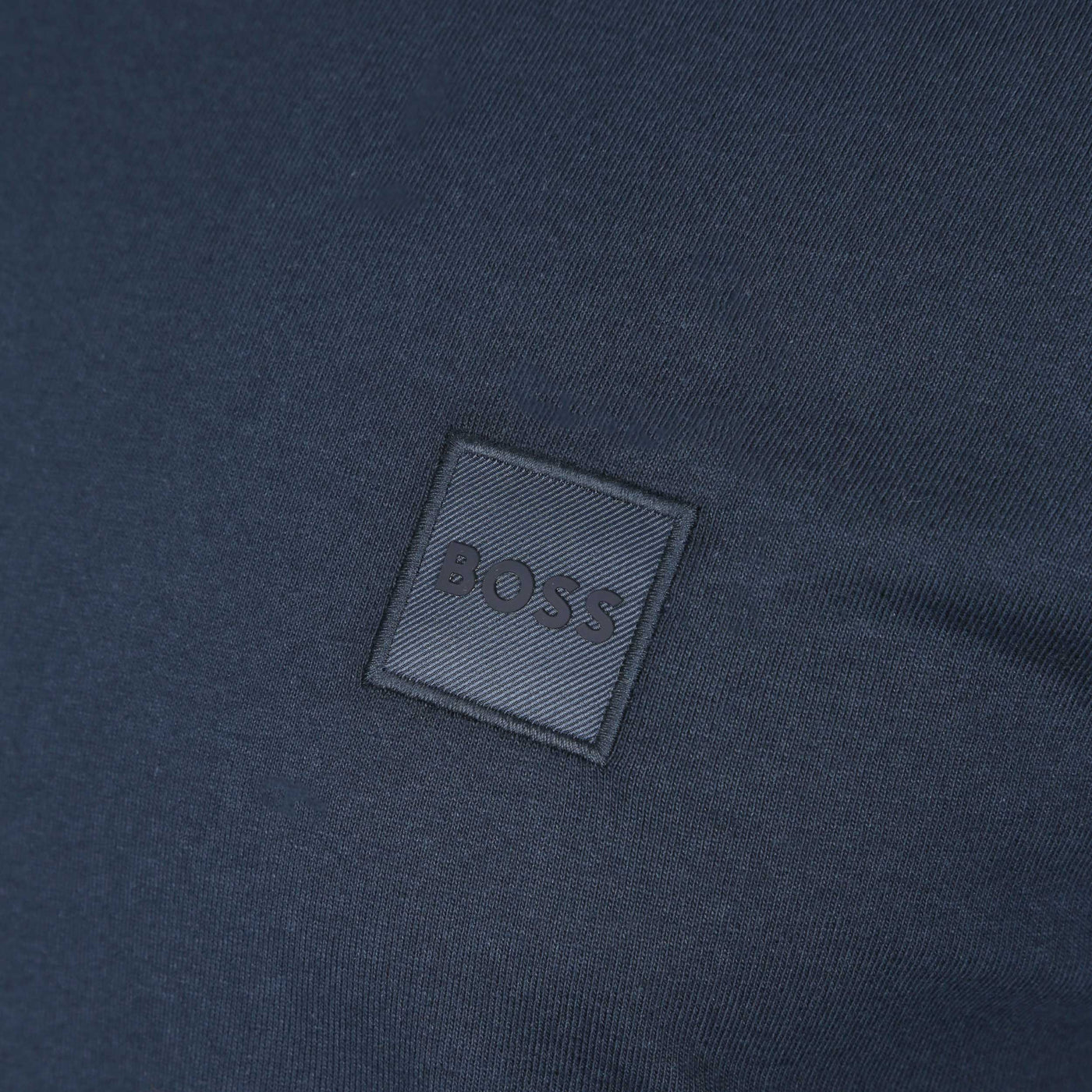 BOSS Tacks Long Sleeve T Shirt in Navy