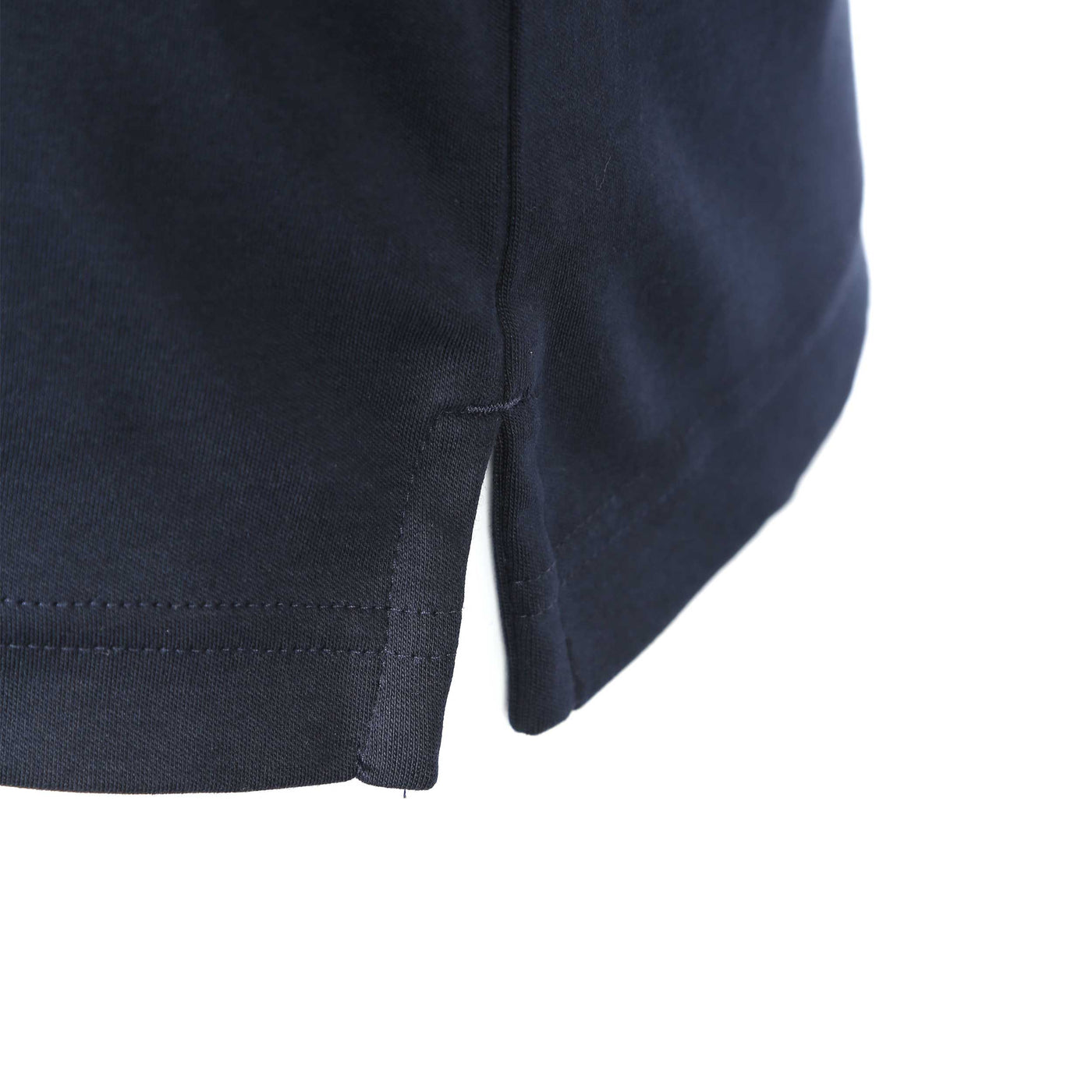 BOSS Pirol Long Sleeve Polo Shirt in Navy
