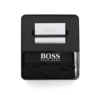 BOSS Trunk & Cardholder Gift Set in Black