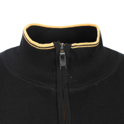 BOSS Zotom W22 Knitwear in Black Zip
