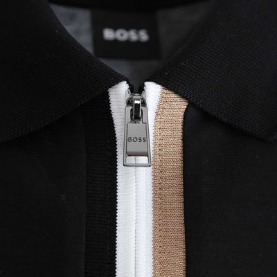 BOSS Paras 14 Polo Shirt in Black