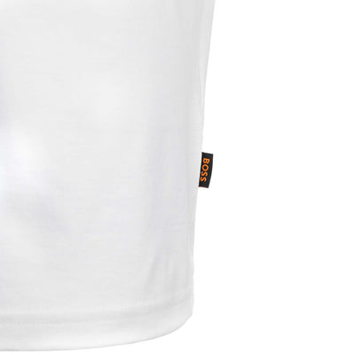 BOSS Teecollage T Shirt in White