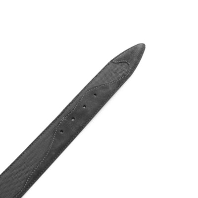 Elliot Rhodes Suede Wave Belt in Black Detail