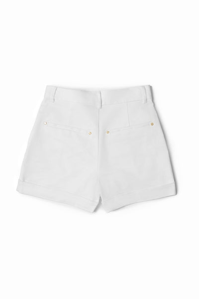 Holland Cooper Amoria Tailored Short in White