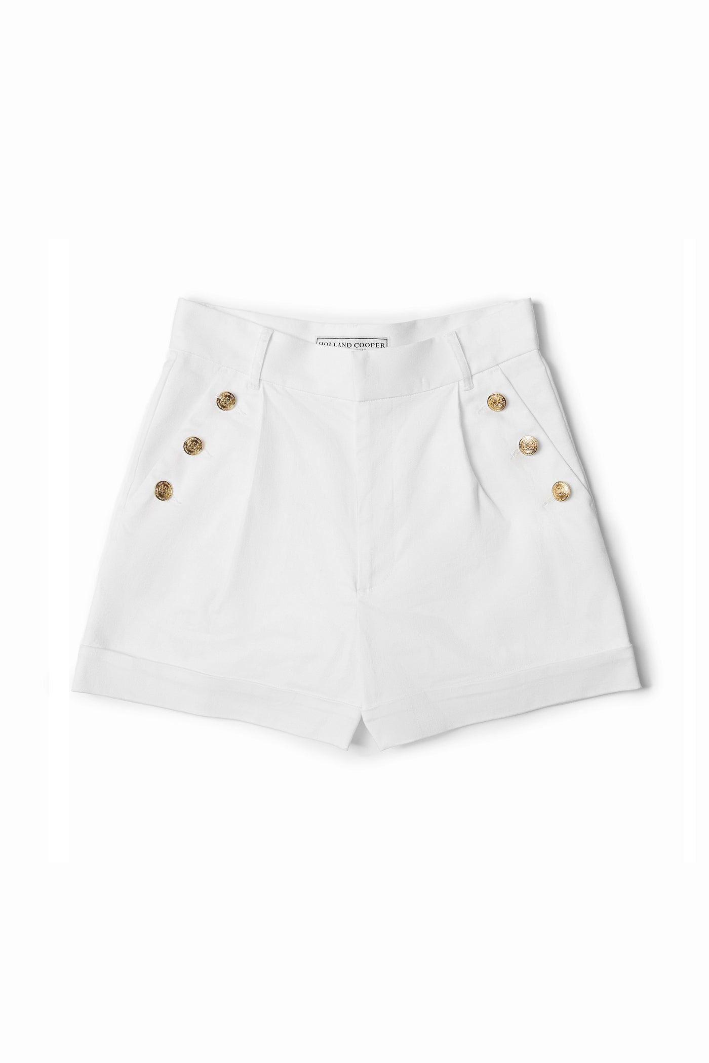 Holland Cooper Amoria Tailored Short in White