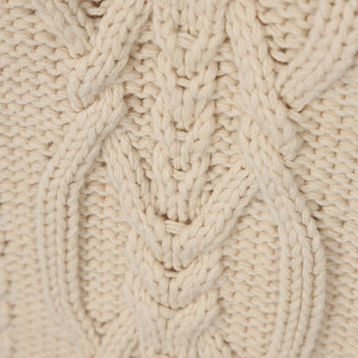 Holland Cooper Belgravia Cable Knitwear in Oatmeal